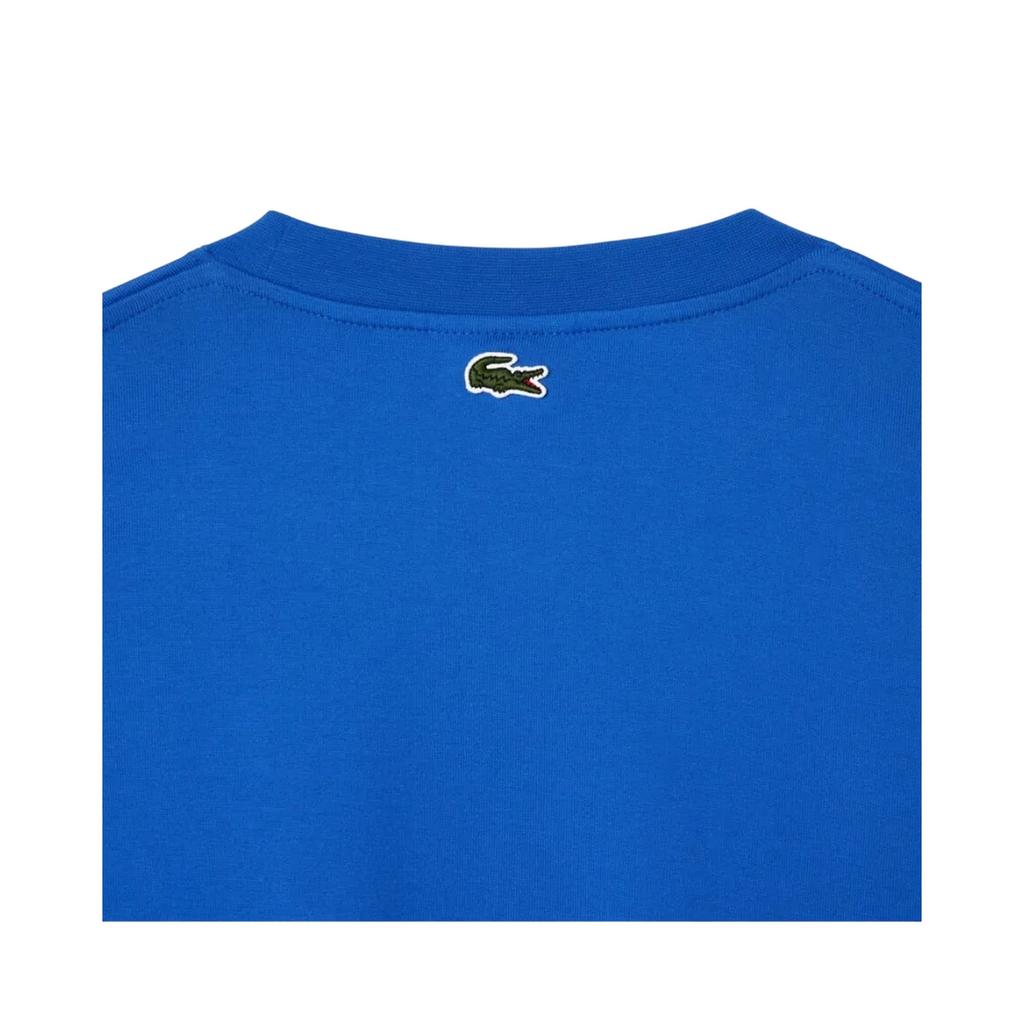 Lacoste Mens Printed Heavy Cotton Loose Fit T-Shirt