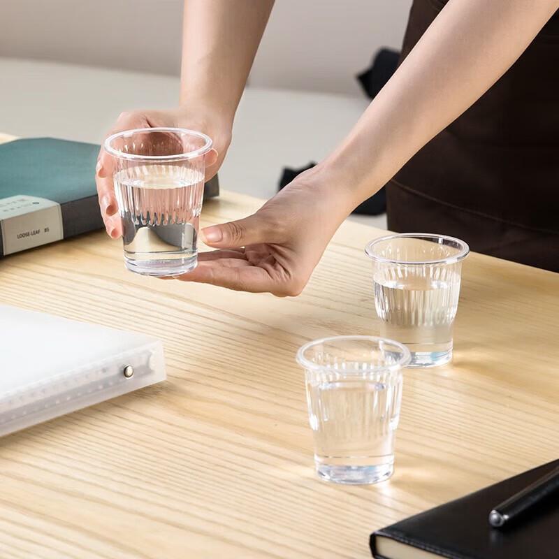 CHAHUA Disposable Thickened Plastic Aviation Cups