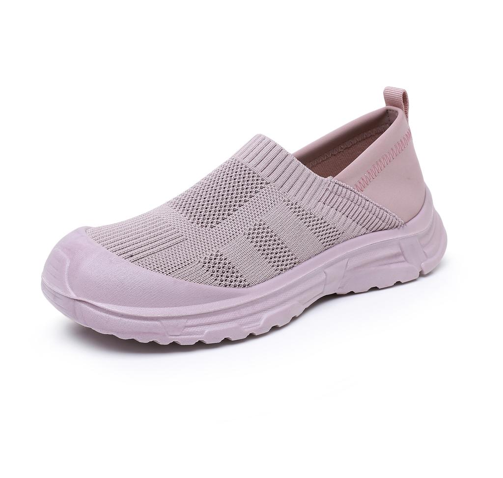Shoes Women'S Summer New Ladies' Casual Mesh Shoes 1 Slip-On Lazy Shoes Breathable Non-Slip Wear-Resistant Fashion Trendy Shoes