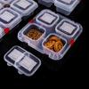 Plastic Compartmented Food Sample Storage Box