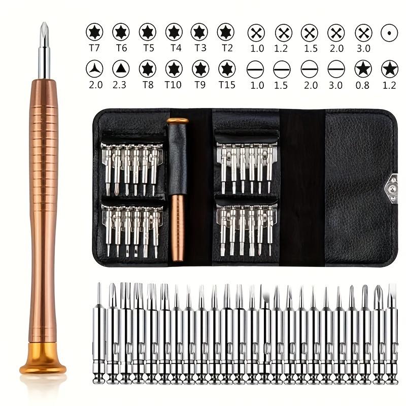

24 in 1 Premium Precision Screwdriver Set Small Screwdriver Set with Phillips Head & Flathead Magnetic Mini Screwdrivers Kit
