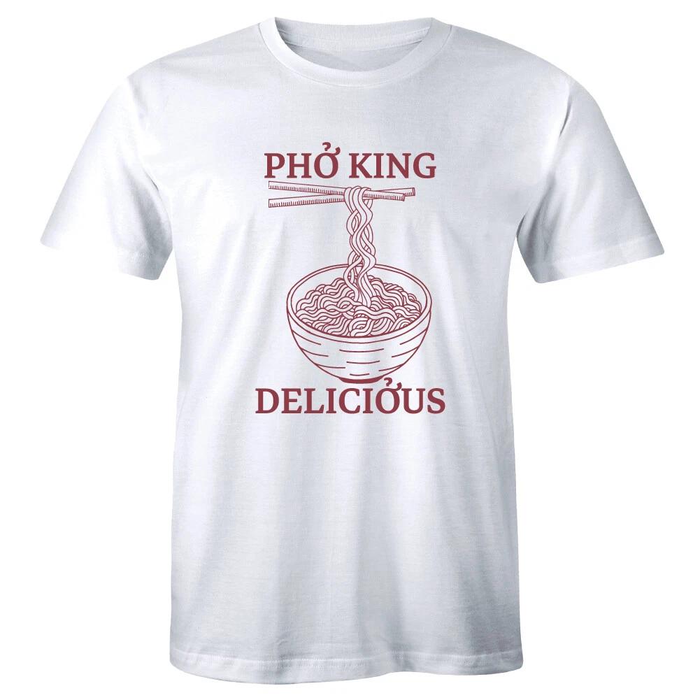 

Pho King Delicious Men s T-Shirt Funny Asian Vietnamese Noodles Ramen Tee M