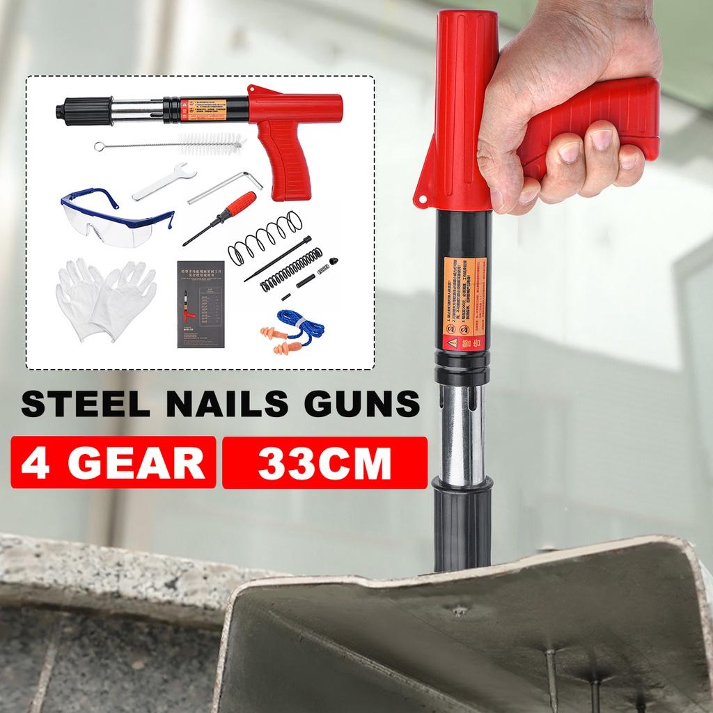 4 Gear Low Noise Installation Home DIY Labor-saving Tool Adjustable Force Lay Crane Power Tools Steel Nails Guns Rivet Tool New
