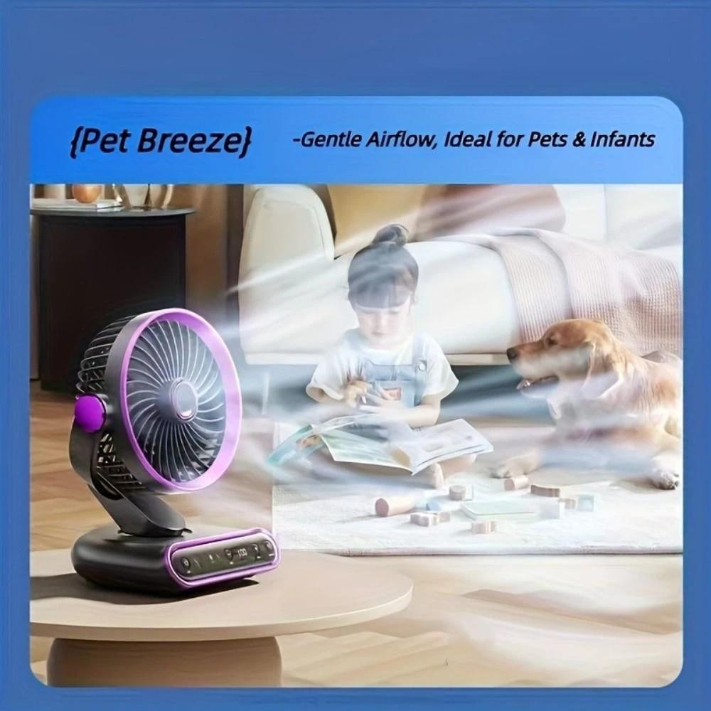 Timer Multi-functional Desktop Fan Adjustable Tilt Indoor Standing Fan  Living Room