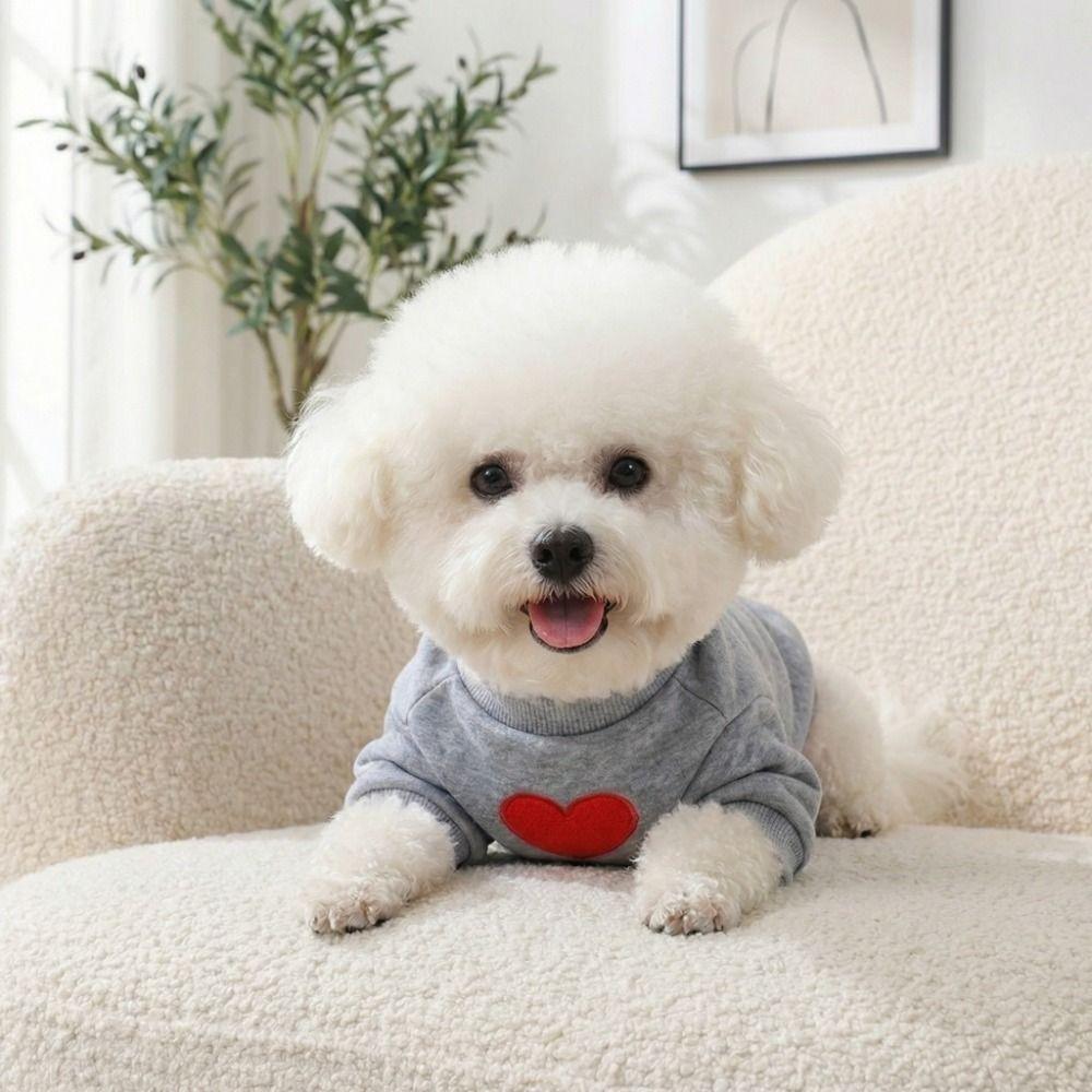 Warm Cat Pullover Thickened Cat Love Clothing Casual Style Dog Love Hoodie  Autumn Winter