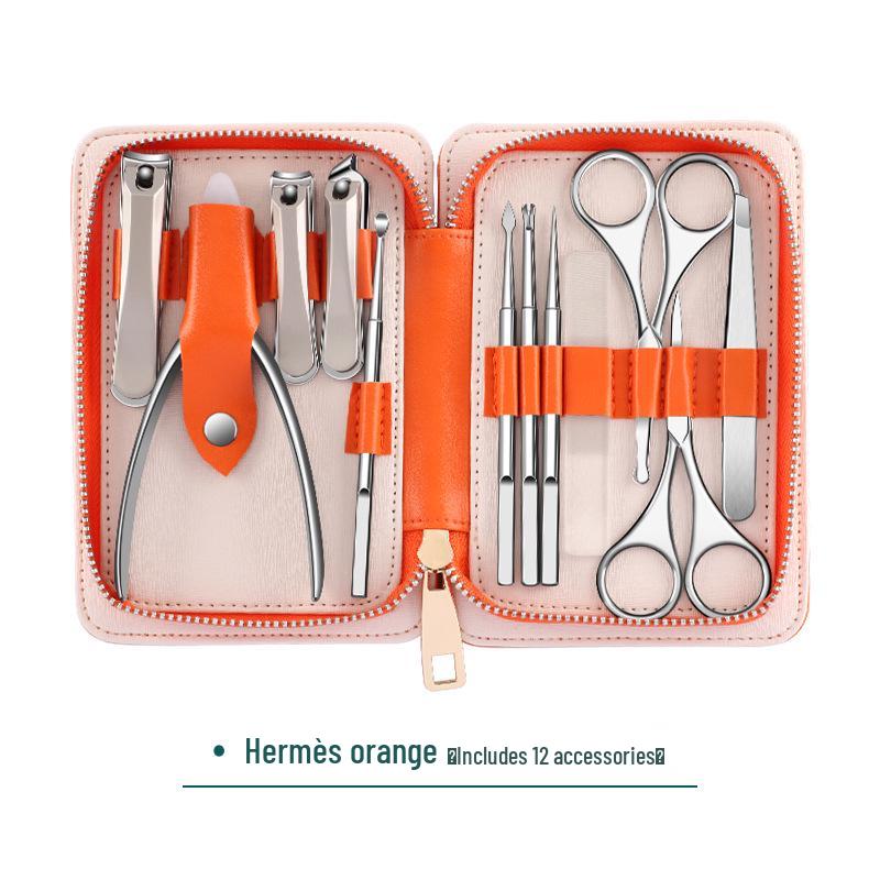 High-Quality Anti-Splash Nail Clipper and Ear Pick Set for Home Use
