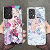 Anime Kwaii Girl Ins Style Soft Phone Case for Samsung A17 A16 A15 A14 A13 A57 A56 A55 A54 A53 A37 A36 A35 A34 A33 A26 A25 A24 A