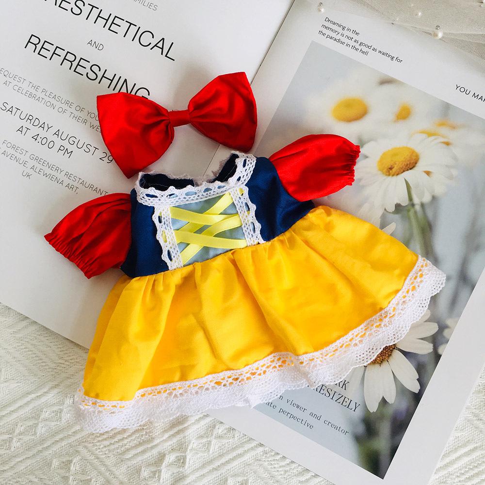 Medium 30cm Handmade Doll Clothes for Jointed Bear - S Size Belle Lulu Outfit Gift for Girls