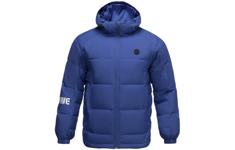 Li Ning Down Jackets Men s Blue Hooded Moderate Other AYMQ095-3 S