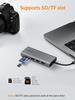 iDsonix To USB Compatible with Warranty Port LAN Port 3 USB Ports PD Charging Port SD Card Port Micro SD Card 8-in-1 USB-C Hub, Type-C 3.0 5Gbps,