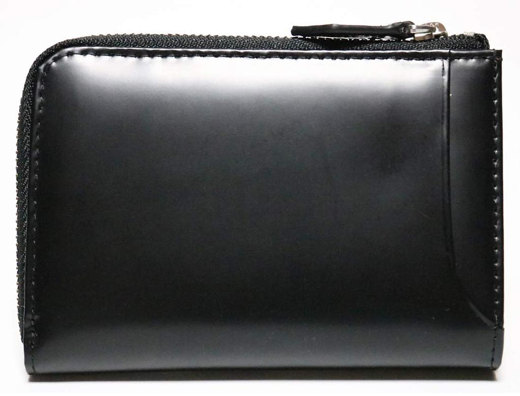 Černá x červená Cordovan klíčenka s koňskou kůží Peněženka na mince Integrovaná koňská kůže s držákem na kartu Klíčenka pro muže Ženy Chytrá klíčenka Originální