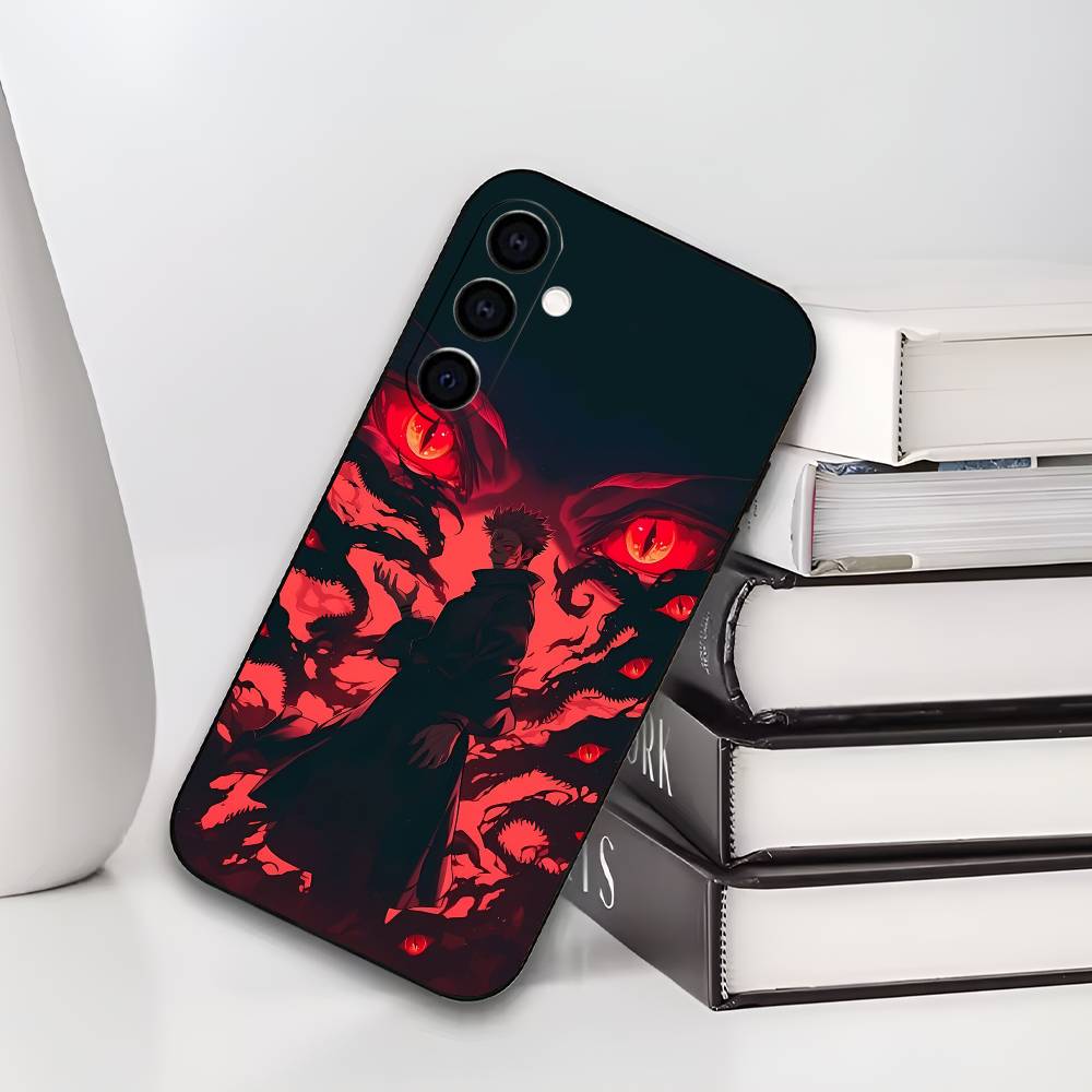 Y-Yuji I-Itadori Jujutsu K-Kaisen Phone Case For Samsung Galaxy A73,A72,A71,A70,A53,A52,A51,Soft Silicone Black Cover