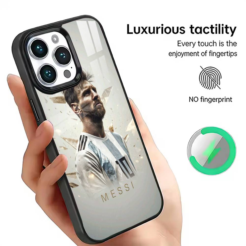 

Cool Number 10 Football Player Phone Case For iPhone17,16,15,14,13,12,11 Plus,Pro Magnetic with Magsafe Wireless Charging iPhone16PRO