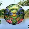 Dragonfly Wind Spinner Bird Kinetic Spinner Hanging Animated Wind Spinner with 3D Animation Effect for Outdoor Yard Garden Decoration