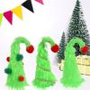 The Plush Crooked-neck Christmas Tree Is A European And American Christmas Party Home Table Decoration Item.