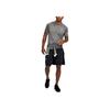 Under Armour Quick-Dry Breathable Sports Round Neck Short Sleeve T-Shirt Men Tops Gray 1228539-009