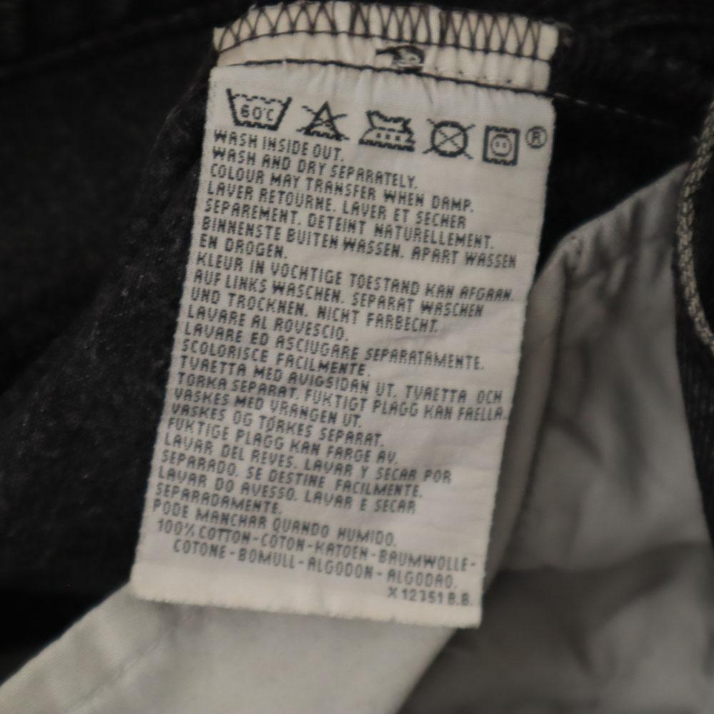 Levi's 90s 501 Polish Euro Piece Dyed Black Straight Denim Pants Jeans Men's Used