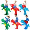 Inflatable Children Adult Dinosaur Halloween Costume Fancy Dress Outfit Cosplay