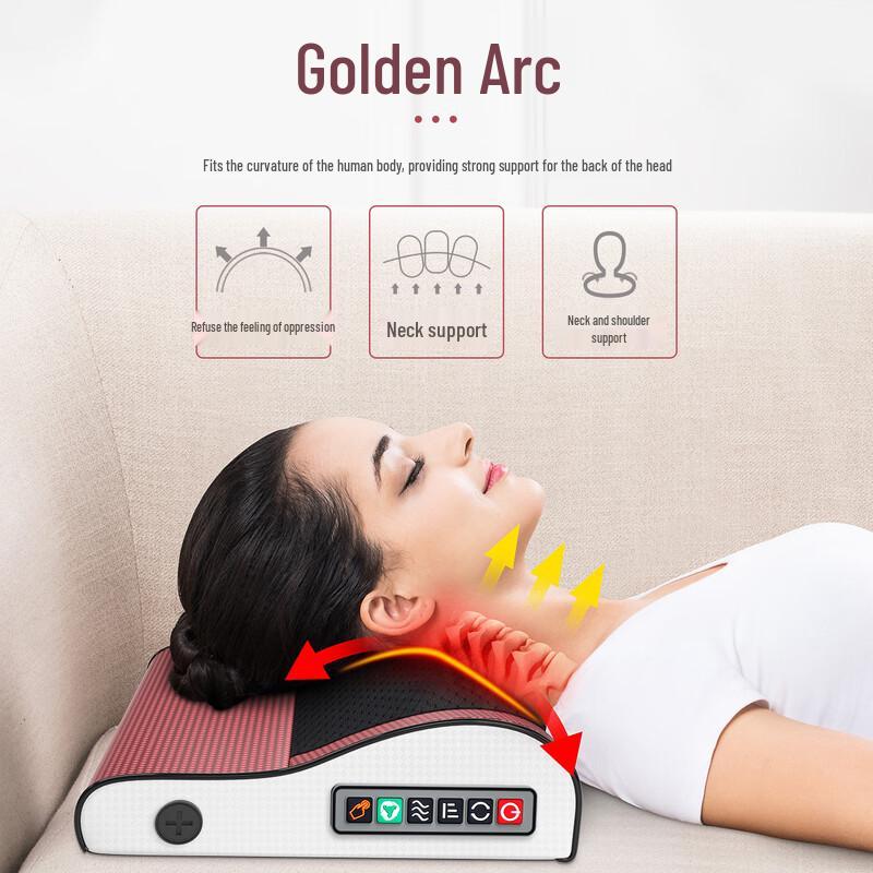 Smart Multi-functional Kneading Massage Pillow