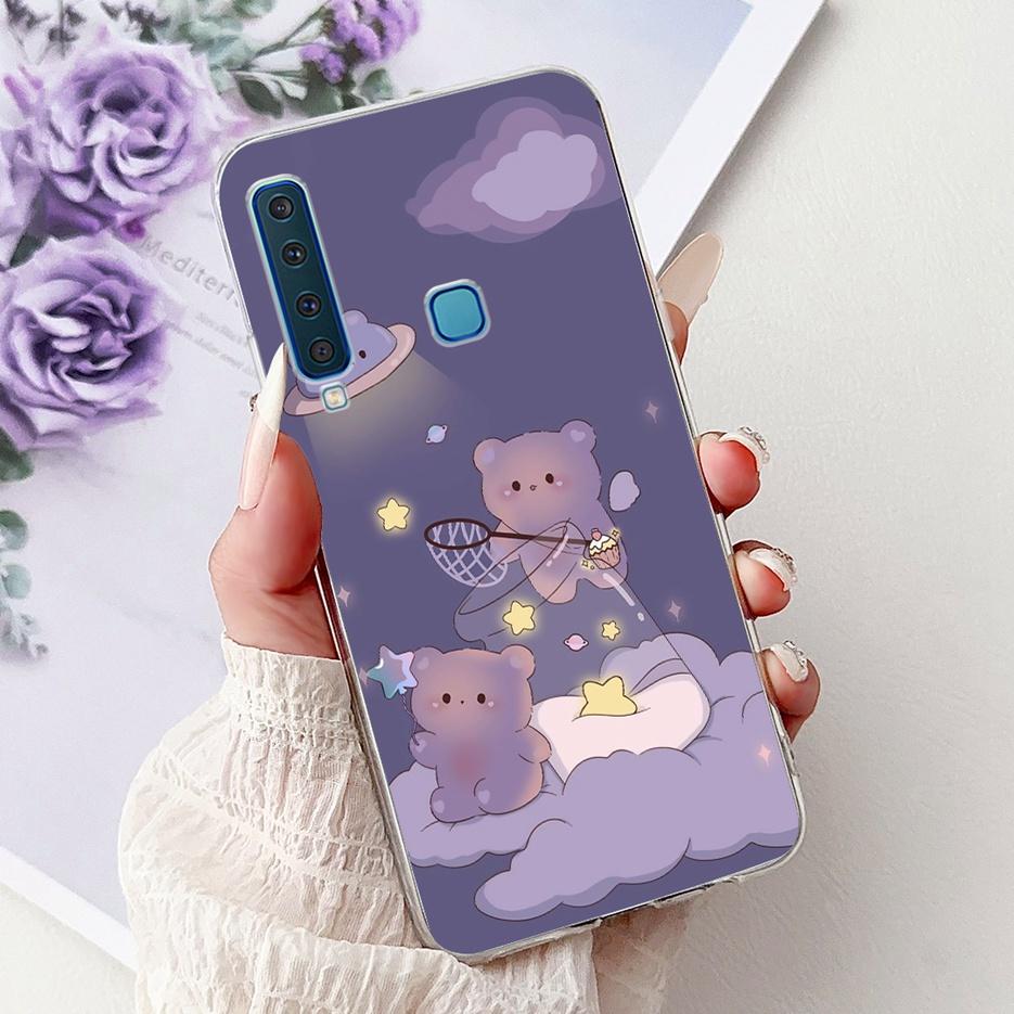 For Samsung Galaxy A9 2018 Case SM-A920F Cool Design Fashion Painted Cover Soft Silm Phone Case For Samsung A7 2018 A750F Fundas