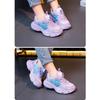 Girls Purple Pink Princess Sneakers Spring Non Slip Breathable Shoes
