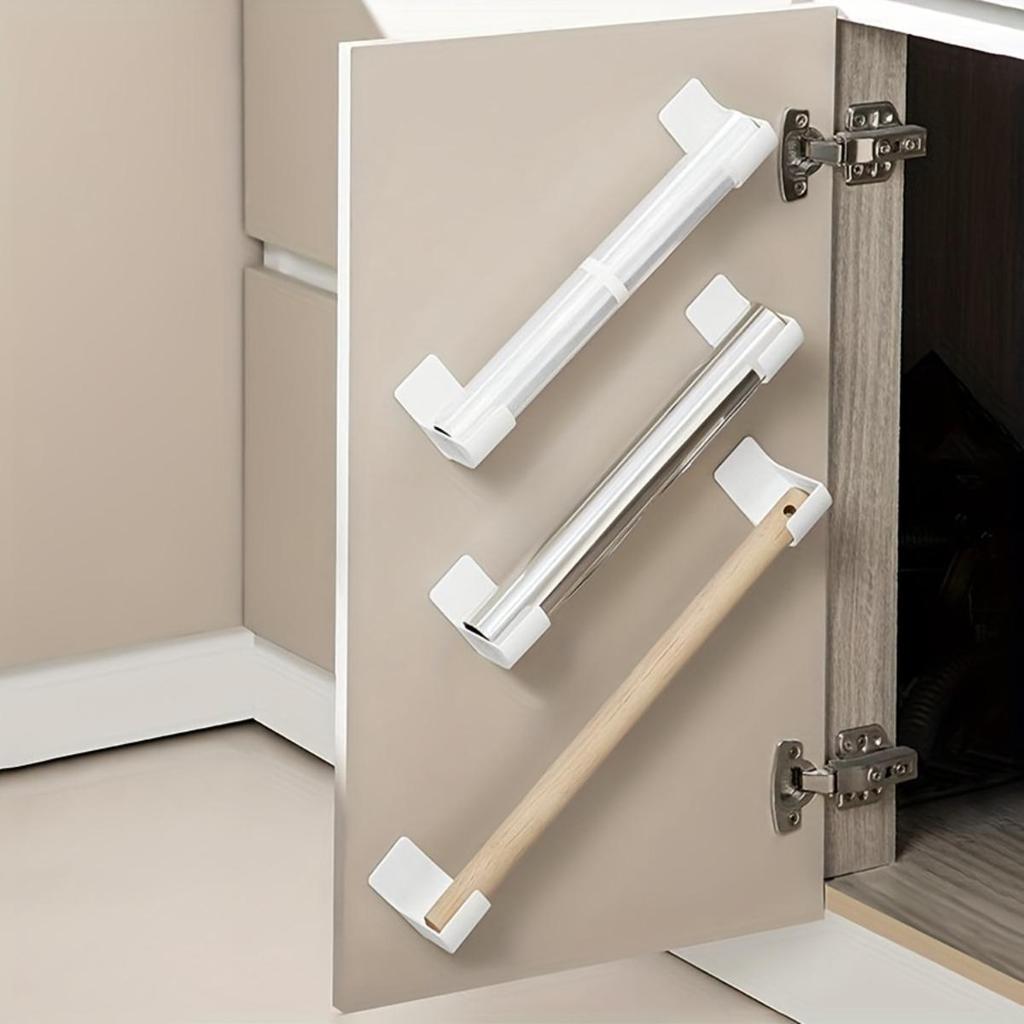 Kitchen Garbage Bag Rack, Multifunctional Door Hanging Storage Tool, Very Suitable for Kitchen Paper Rolls, Garbage Bags, Etc