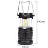 Waterproof Tent Lamp Powerful LED USB Rechargeable Emergency Light Stretch Hang Solar Powered LED Lantern Emergency