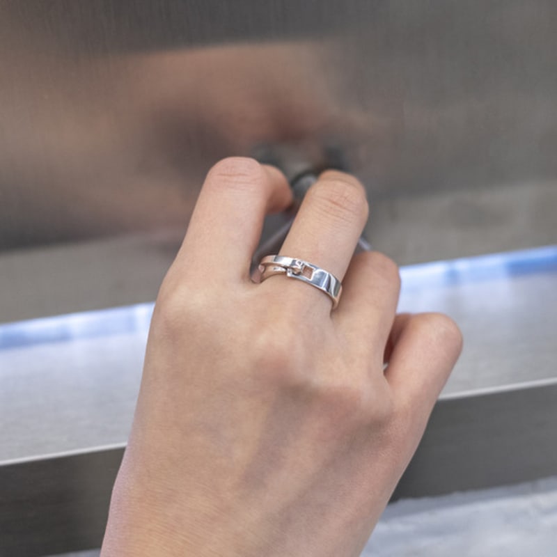 ANOTHER CELL TIED BAND RING