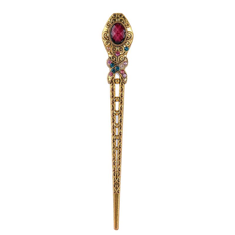 Classic Cheongsam Updo Hairpin: Versatile Retro Hanfu Palace Accessory for Everyday Use