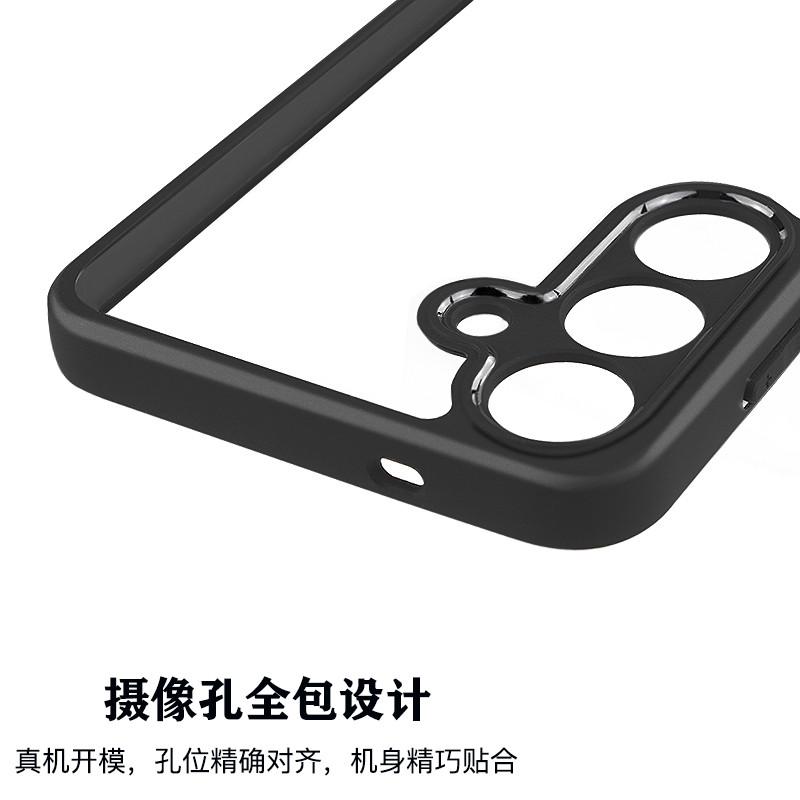 For Samsung Galaxy S25 Case Samsung S25 FE Cover TPU Frame PC Bumper Protective Phone Cases For Samsung S25 Ultra Plus Funda