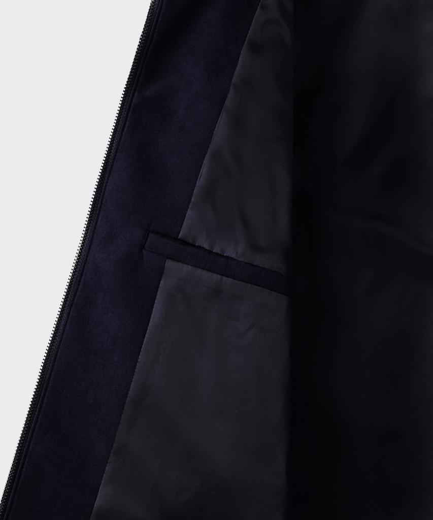 Musinsa Standard Synthetic Suede Work Jacket [Dark Navy]