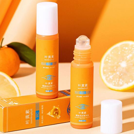 1/2/3Pcs Lutein VC Eye Essence Oil Firming Anti-Wrinkle Radiant Skin Nourishing Eye Essence Oil Non-greasy Skincare Eye Oil