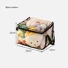 Cute Waterproof Storage Bag for Toys & Books - Large Capacity, Transparent & Durable