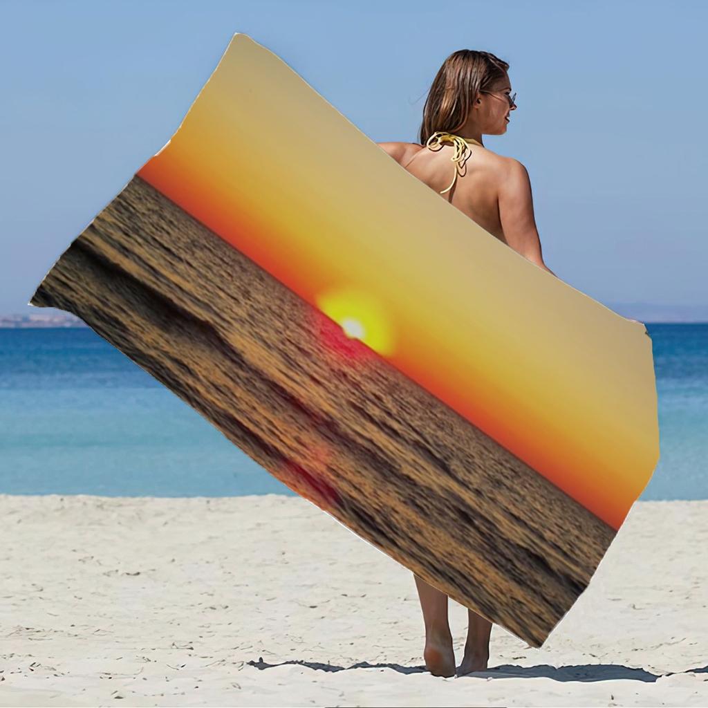 Customized Microfiber Towel Bath Towel Beach Towel