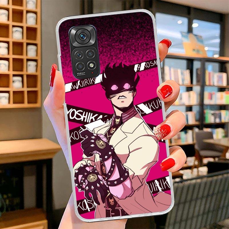 JoJo Bizarre Adventure Cover Phone Case For Xiaomi Redmi Note 15 14 13 12 11 10 Pro Plus 14S 12S 11S 11T 11E 10S Soft Fundas She