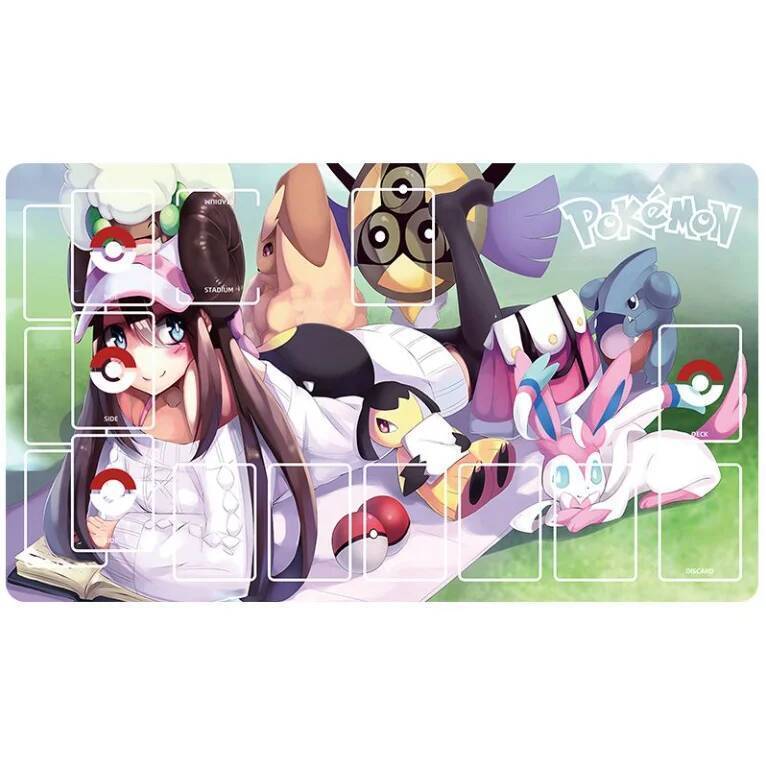 Diy Pokemon Cute Animal Design Mouse Pad NonSlip Rubber Base Desk Mat