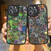 Classic Game P-Plants Vs Z-Zombies Leather Phone Case For Iphone 16 15 14 Plus 13 12 11 Pro Max Case