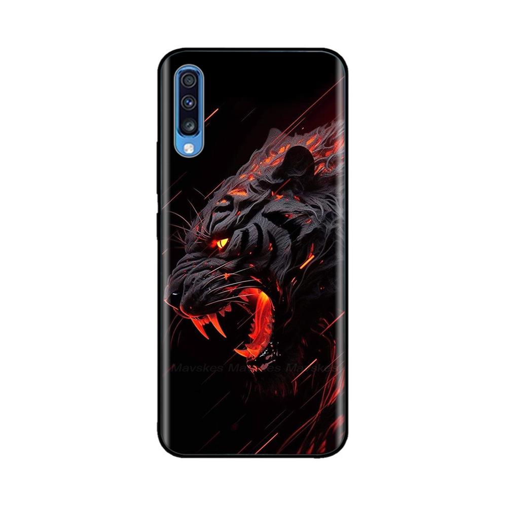 Cover For Samsung Galaxy A70 Soft Smooth Liquid Silicone Full Protection Anti Choc Bumper For Samsung A70 Case A 70 A705F Fundas