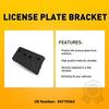 GMC Canyon 2023-2025 Front License Plate Bracket 84779365