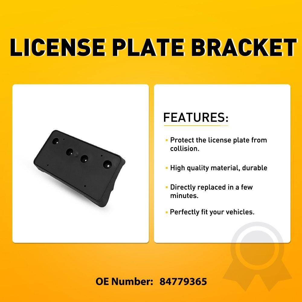 GMC Canyon 2023-2025 Front License Plate Bracket 84779365
