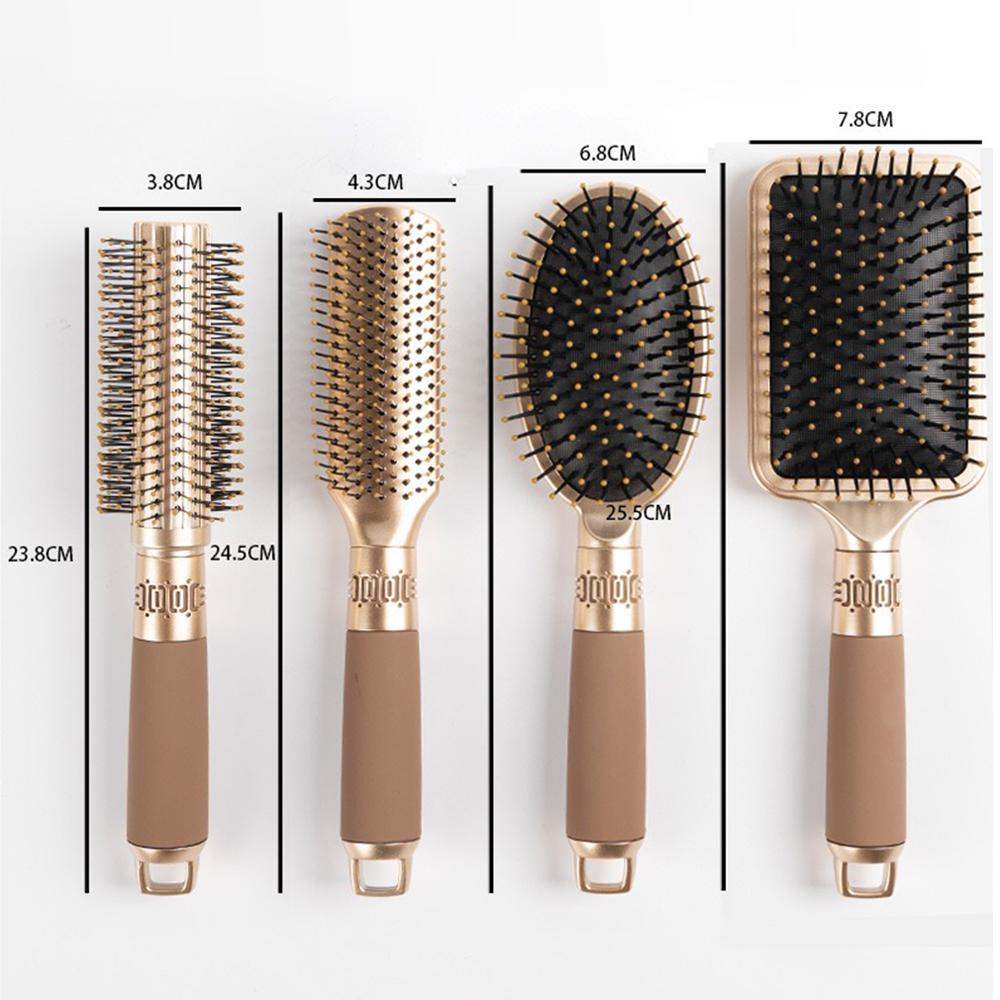 Hair Massage Air Cushion Comb Brush Scalp Hairbrush Detangle Anti Static Salon SPA Hairdressing Styling Tool Oval Round