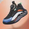 Outono 2025 Sapatos Esportivos Infantis: Tênis de corrida antiderrapantes e resistentes ao desgaste com fivela giratória para meninos e meninas