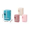 Tiny Simulation Refrigerator For Doll house collector Safe Friendly ABS Construction Enhances Pretend Play Scenarios
