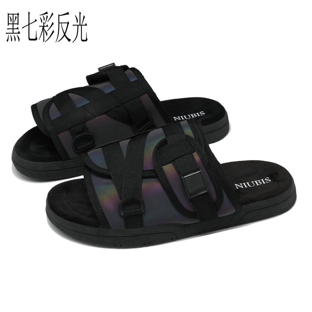 Fashion New Style Men's Casual Canvas Slippers Summer Outdoor Couples Beach Flip Flops Men Shoes