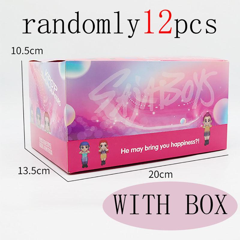 Kpop Demon Hunter Sabe Boy blind box series anime characters decorative doll fans children birthday gifts random blind box