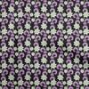 oneOone Bavlna Flex Modrá Fabric Květiny Šití Řemeslné Projekty Fabric Prints By Yard 40 Inch
