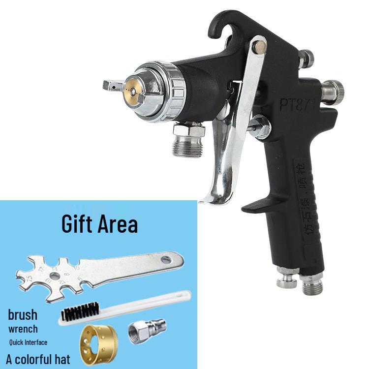 2L/5L/10L Colorful Real Stone Paint Spray Gun Pressure Pot Set
