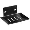 Bathroom Aluminum Alloy Holder Soap Dish with Drain Water Free-Punching Wall Mounted Soap Box Organizer Bathroom AccessoriesGood product