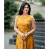 Women's Printed Cotton Top with Skirt Set Indian Bollywood Casual Wear Kurti Set