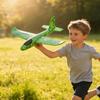EVA Köpük Uçak Modeli Elle Fırlatılan Uçak Oyuncak Hafif Çocuklar İçin Eğitici Planör Uçak Küçük Çocuklar Erkek Kızlar Dış Mekan Renkli Uçan Uçak Oyuncak